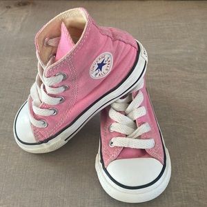 Pink Converse Toddler Size 6